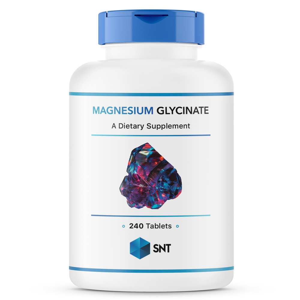 SNT Магний глицинат, Magnesium Glycinate 240 таблеток #1