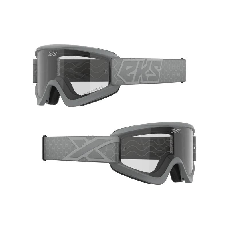 Мотоочки EKS (X) BRAND GOX Flat Out Goggle Grey - Clear Lens #1