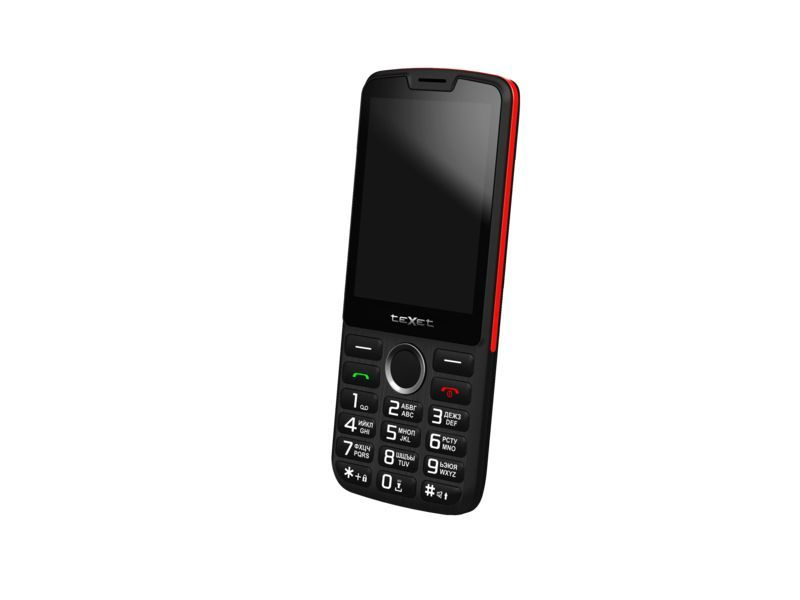 Texet Мобильный телефон Мобильный телефон teXet TM-308, красный, черный  #1