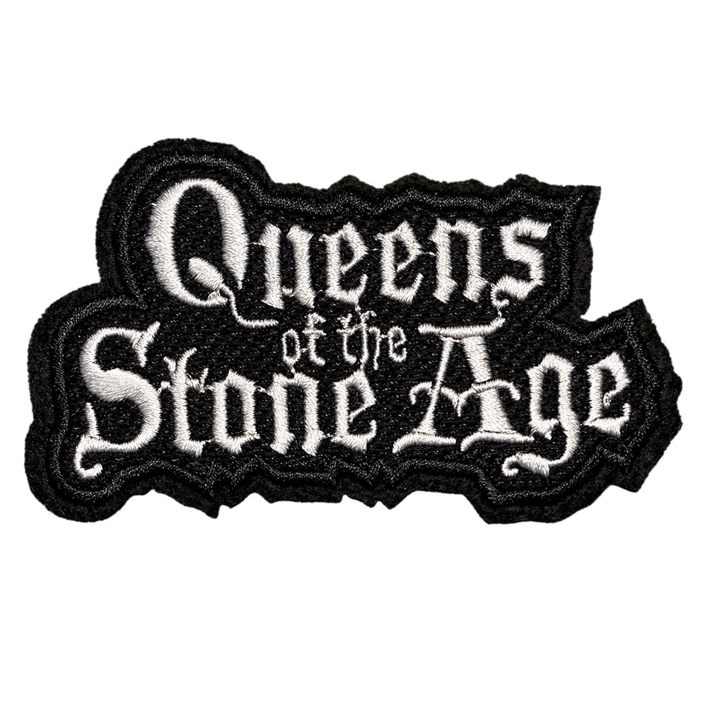 Нашивка, шеврон, патч (patch) Queens of the Stone Age Logo, размер 10*5 см #1