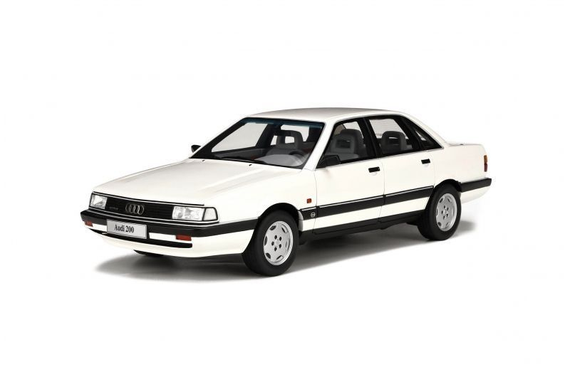 Модель автомобиля OTTO - Audi 200 Quattro 20v 1989, Pearl White (Белый), OT408, 1:18  #1