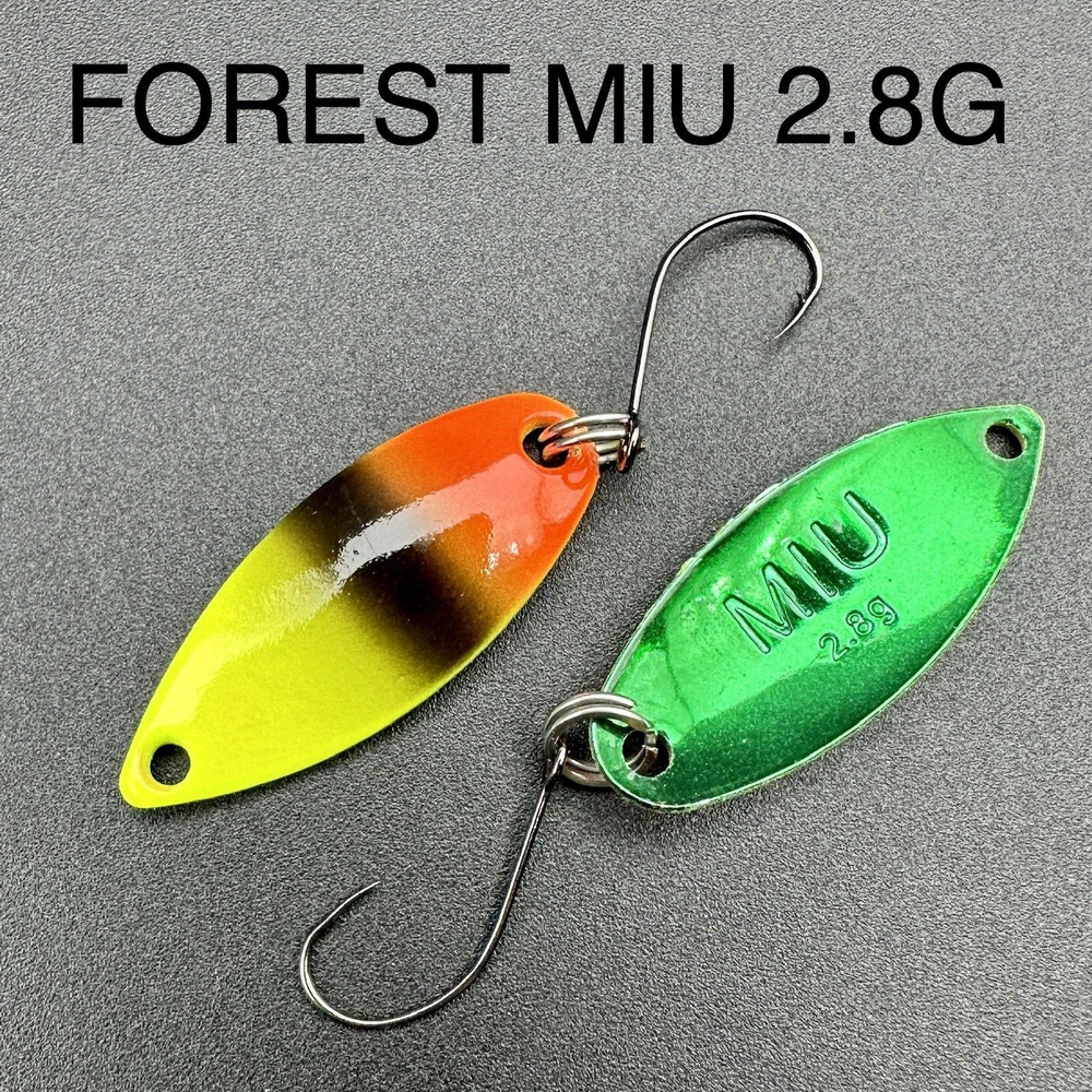 Блесна колеблющаяся Forest MIU 2.9g на форель, кумжу, окуня #1