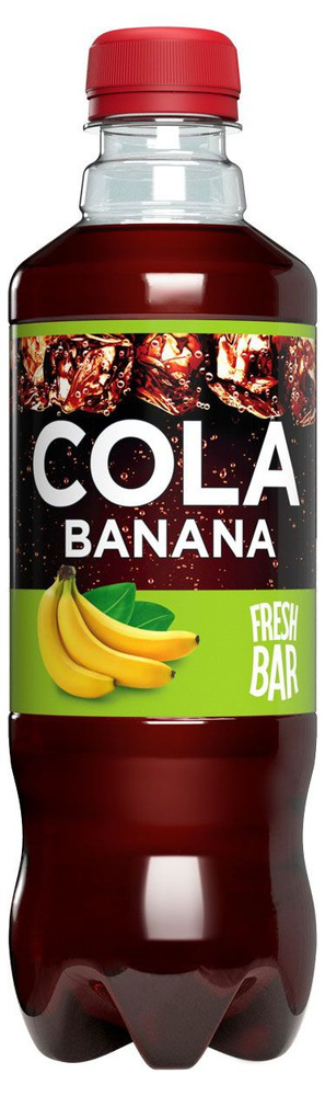 Напиток газированный Fresh Bar Cola Banana, 480 мл, 6 шт #1