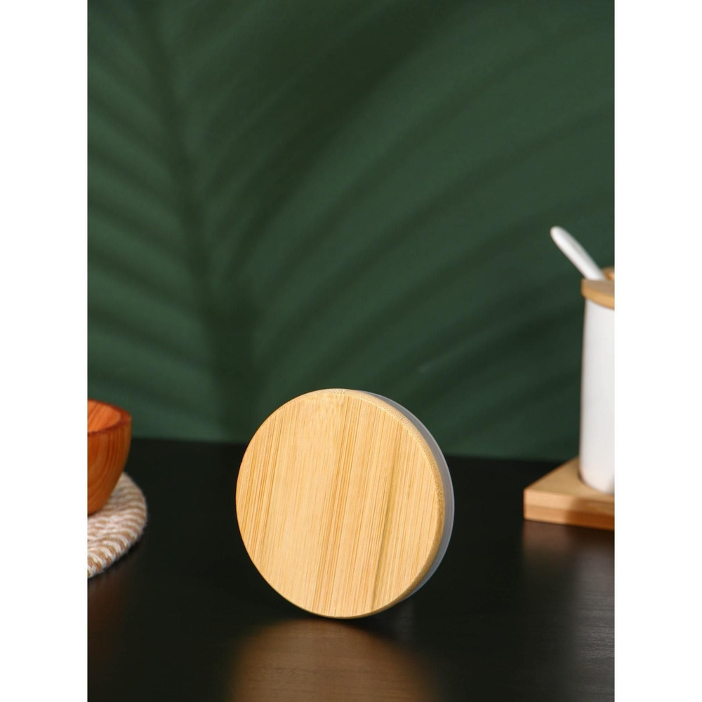Крышка для чайника BellaTenero ЭКО, диаметр 8,1 см 7 см, бамбук #1