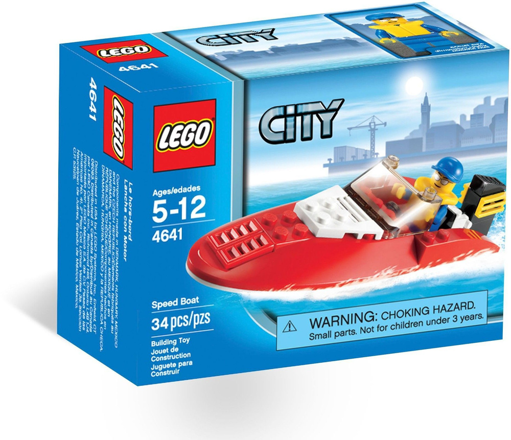 Конструктор LEGO City 4641 Скоростной катер #1