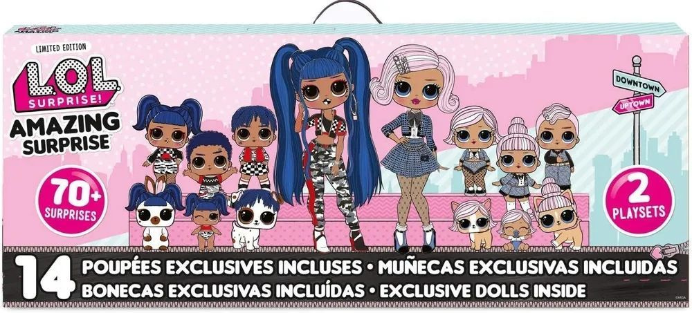 Большой набор L.O.L. Surprise! Удивительный сюрприз, Amazing Surprise ...