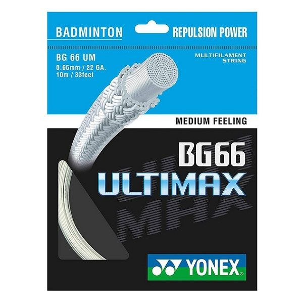 Струна для бадминтона Yonex 10m BG-66 Ultimax, Silver #1