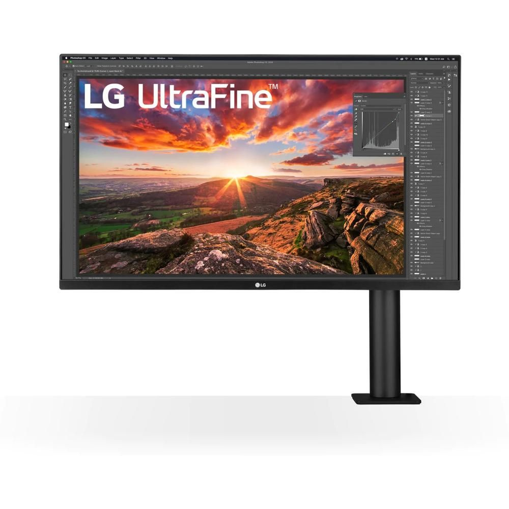 LG 31.5" Монитор 32UN880-B, черный #1