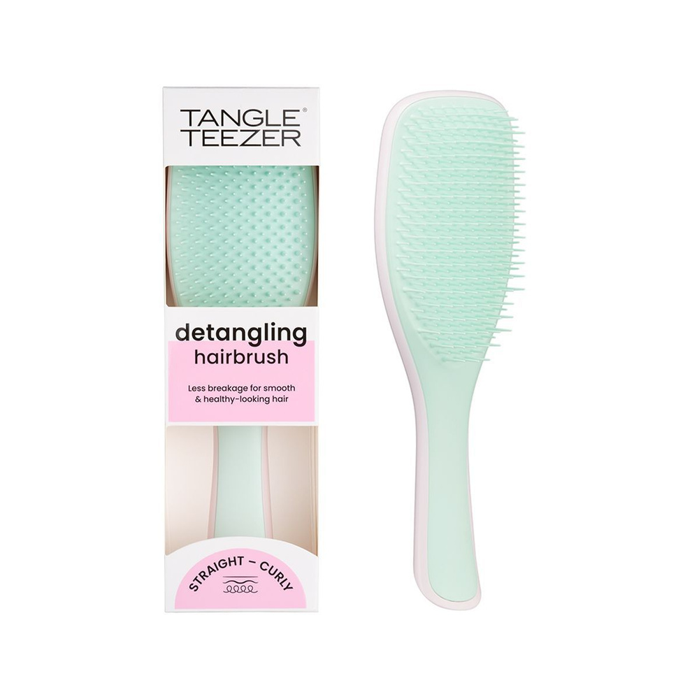 Расческа для волос Tangle Teezer The Ultimate (Wet) Detangler Baby Pink & Mint Розовый/Мятный 2329  #1