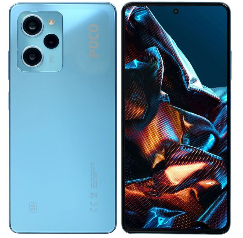 Poco Смартфон X5 Pro 5G голубой 256 ГБ 8/256 ГБ, голубой #1