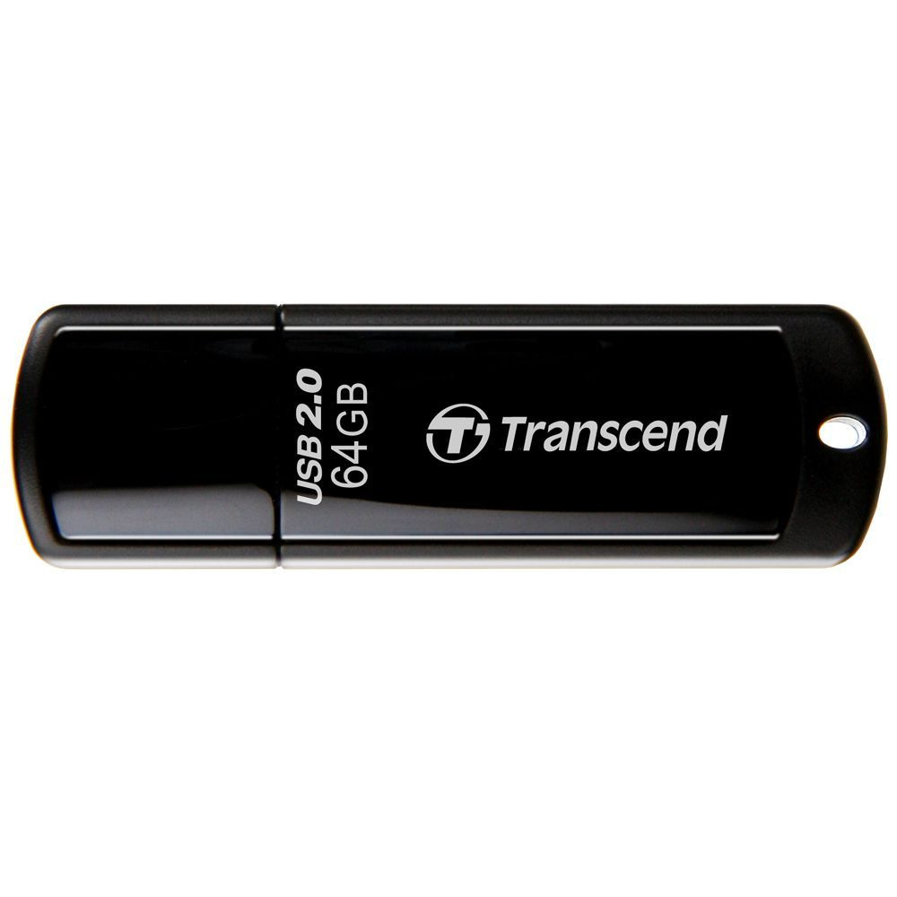 USB Флеш накопитель Transcend 64GB JetFlash 350 (Black) USB 2.0 #1