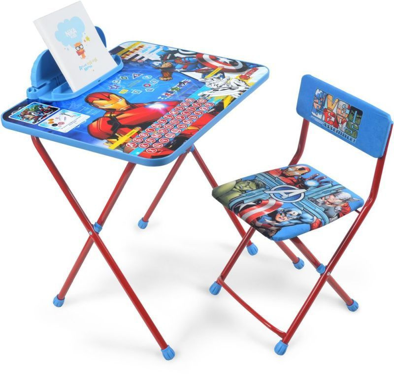 Nika Kids Комплект парта + стул, 60х45х58 см #1