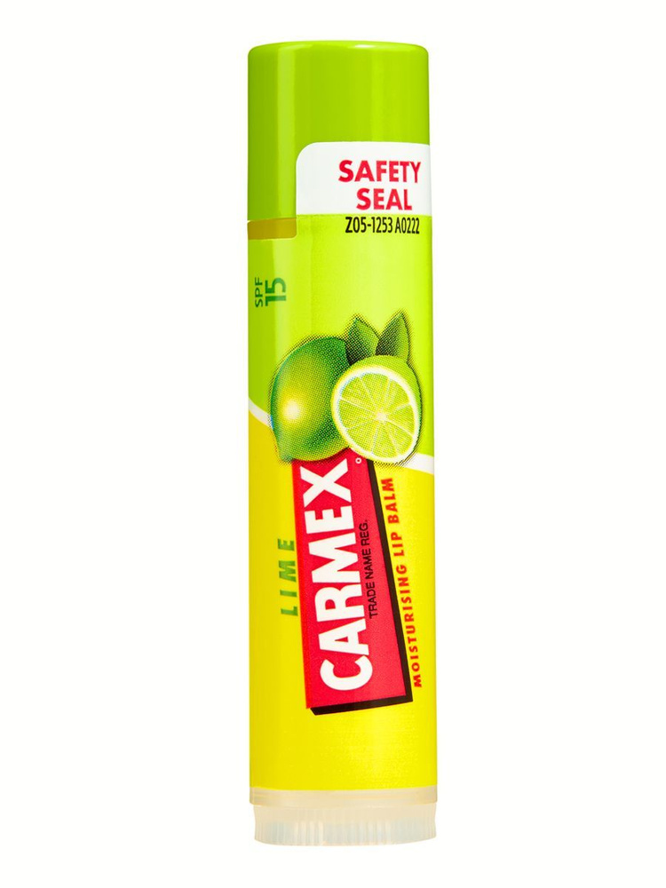 CARMEX Увлажняющий и Солнцезащитный бальзам для губ с запахом лайма, SPF 15, 4.25 г  #1