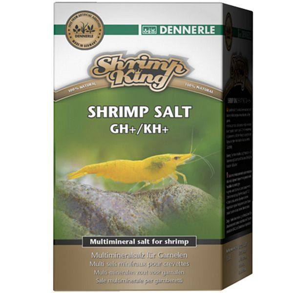 Средство для воды в аквариуме Dennerle Shrimp King Shrimp Salt GH/KH+ для повышения жесткости в аквариуме #1