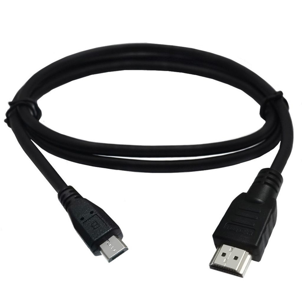 Кабель HDMI-Micro USB, 5P, кабель-адаптер длиной 1 м, штекер, шнур для зарядки данных, разъем-конвертер #1