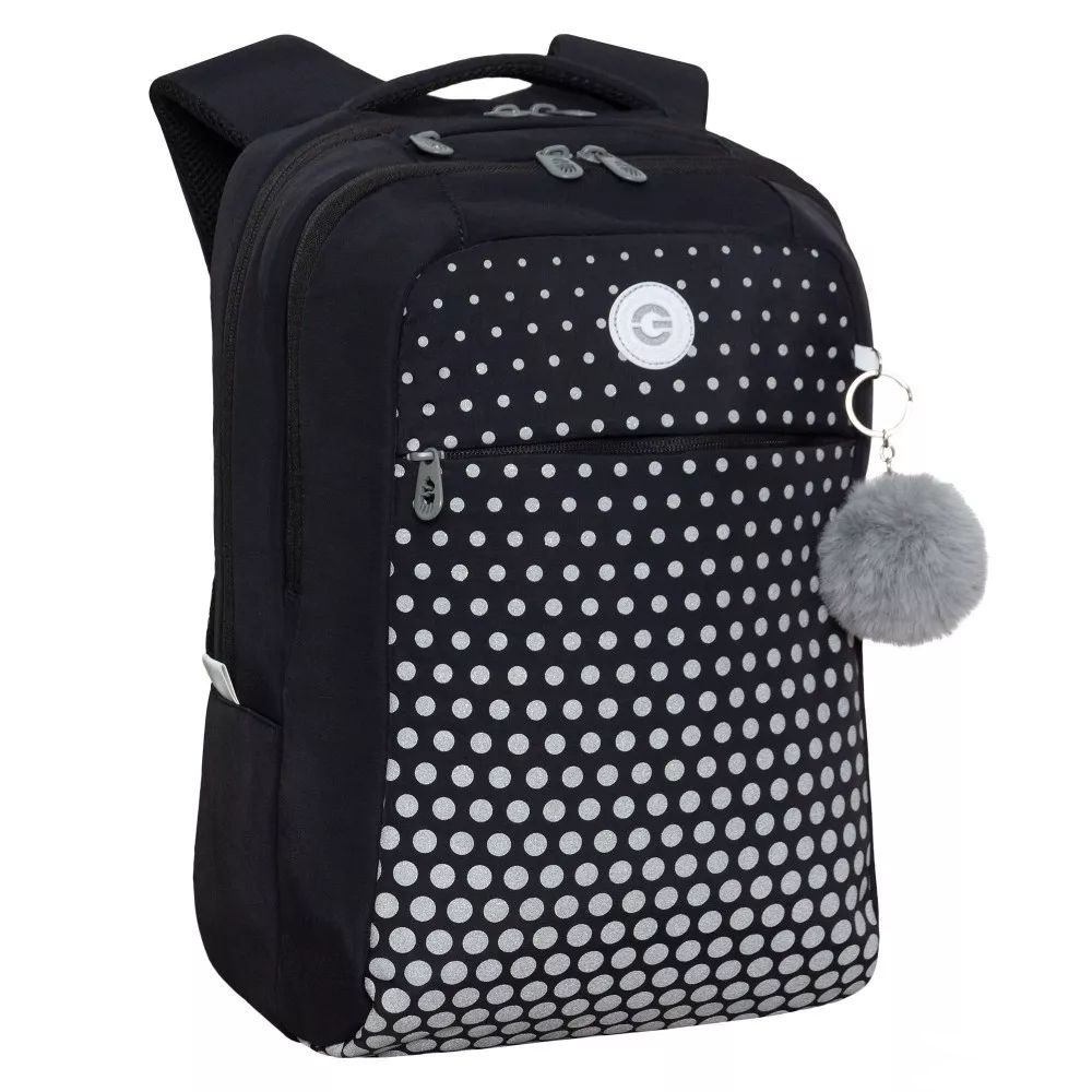 Рюкзак GRIZZLY RD-344-1 черный-серый, 28x40x16 #1