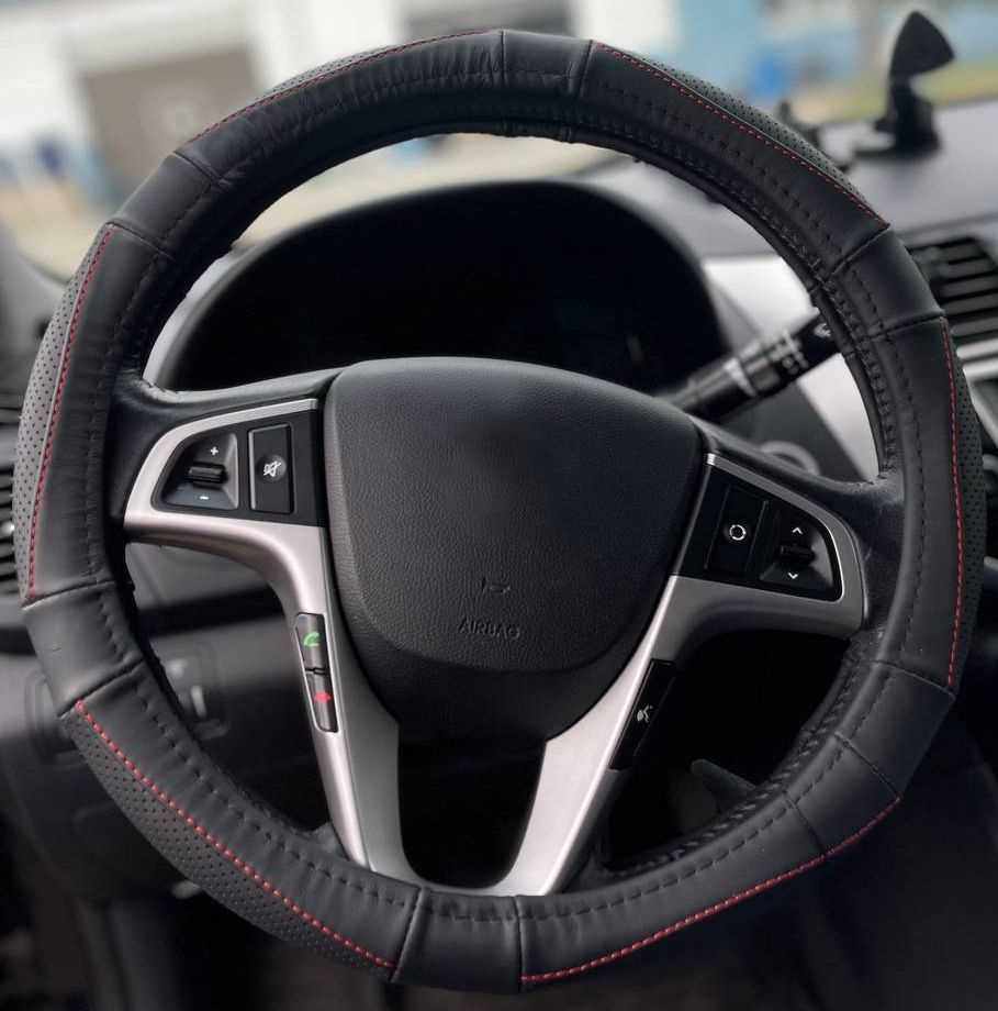 Оплетка на руль Пежо 308 (2007 - 2011) кабриолет / Peugeot 308 ...