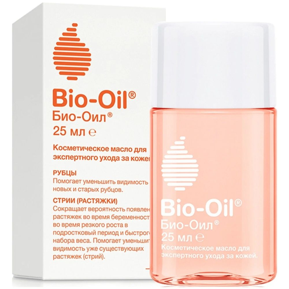 Масло косметическое Bio-Oil от шрамов, растяжек, неровного тона, 25 мл (461000001)  #1