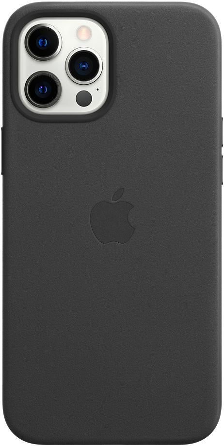 Кожаный чехол с цветной анимацией ( натуральная кожа) Leather Case MagSafe для iPhone 12 Pro Max 6.7, #1