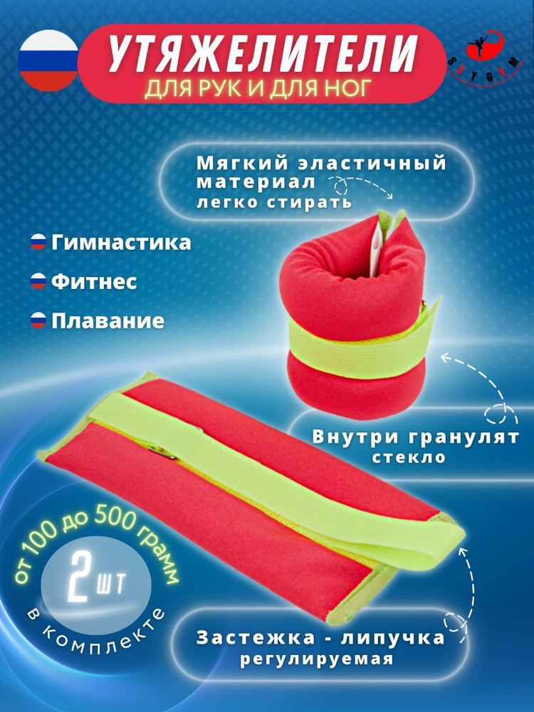 SETGYM Утяжелители 2шт  , 0.2 кг #1