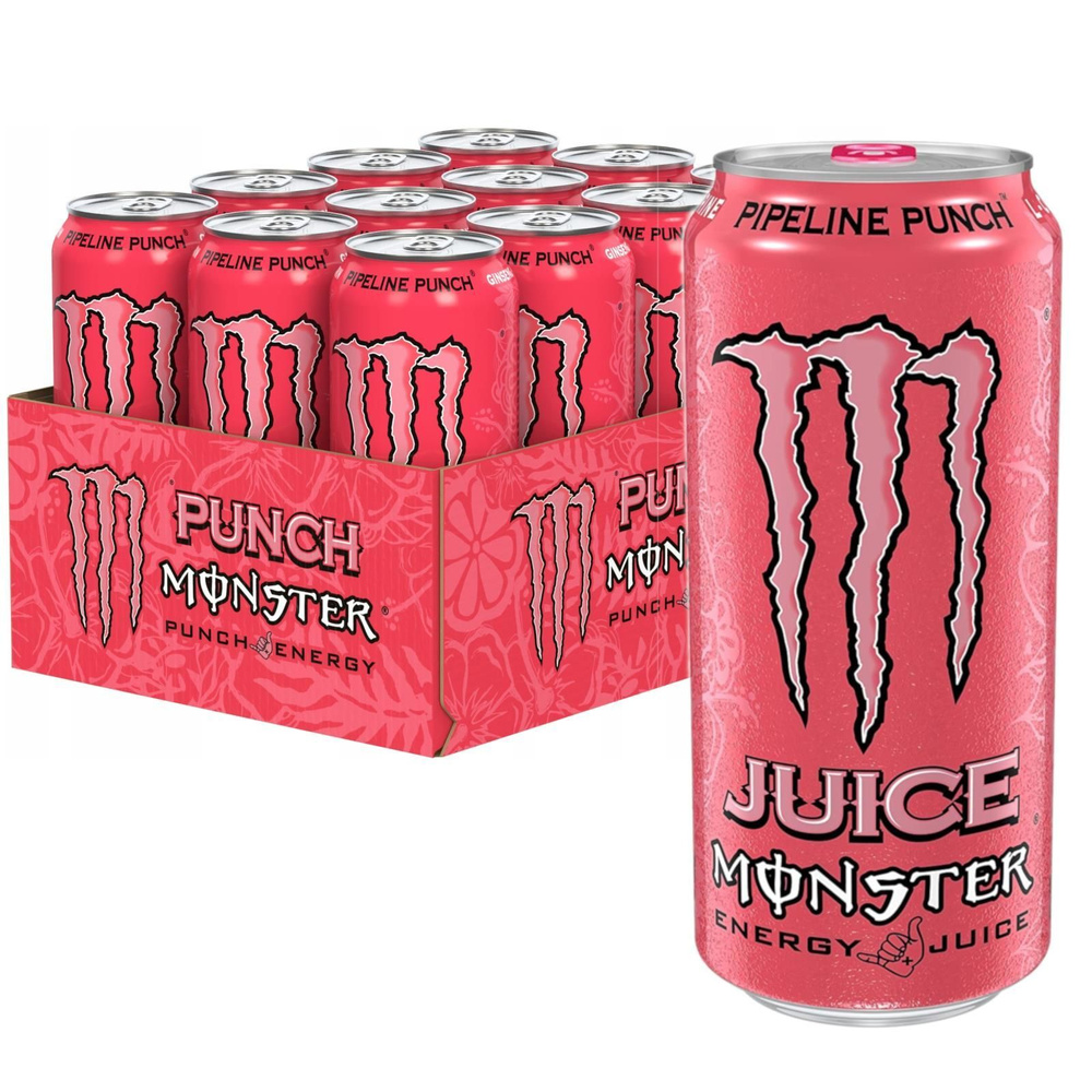 Энергетический Напиток Monster Energy Pipeline Punch (Ирландия) 12x0.5л  #1