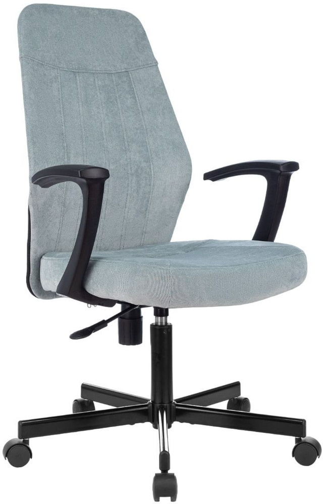 Кресло компьютерное Easy chair, офисное, ткань, серый #1