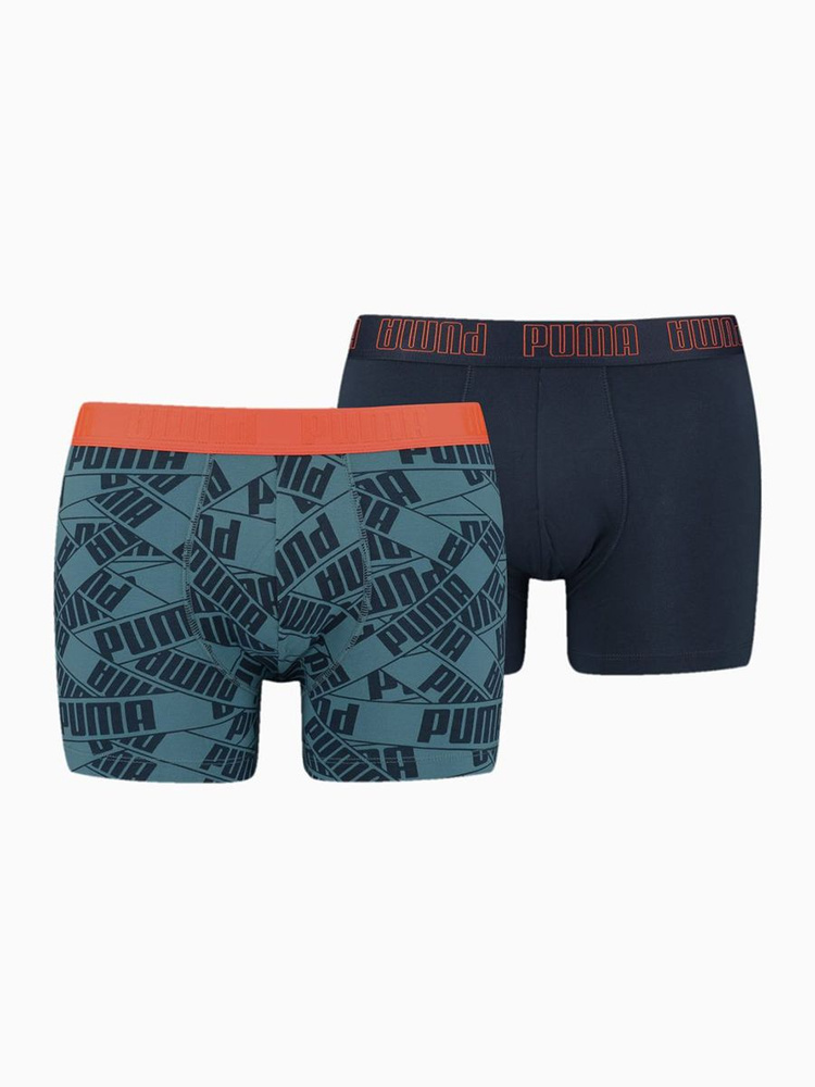 Комплект трусов PUMA PUMA MEN PRINT BOXER 2P, 2 шт #1