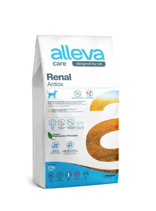 Сухой корм ALLEVA CARE DOG ADULT RENAL-ANTIOX диетический, для взрослых собак, при заболеваниях почек, #1