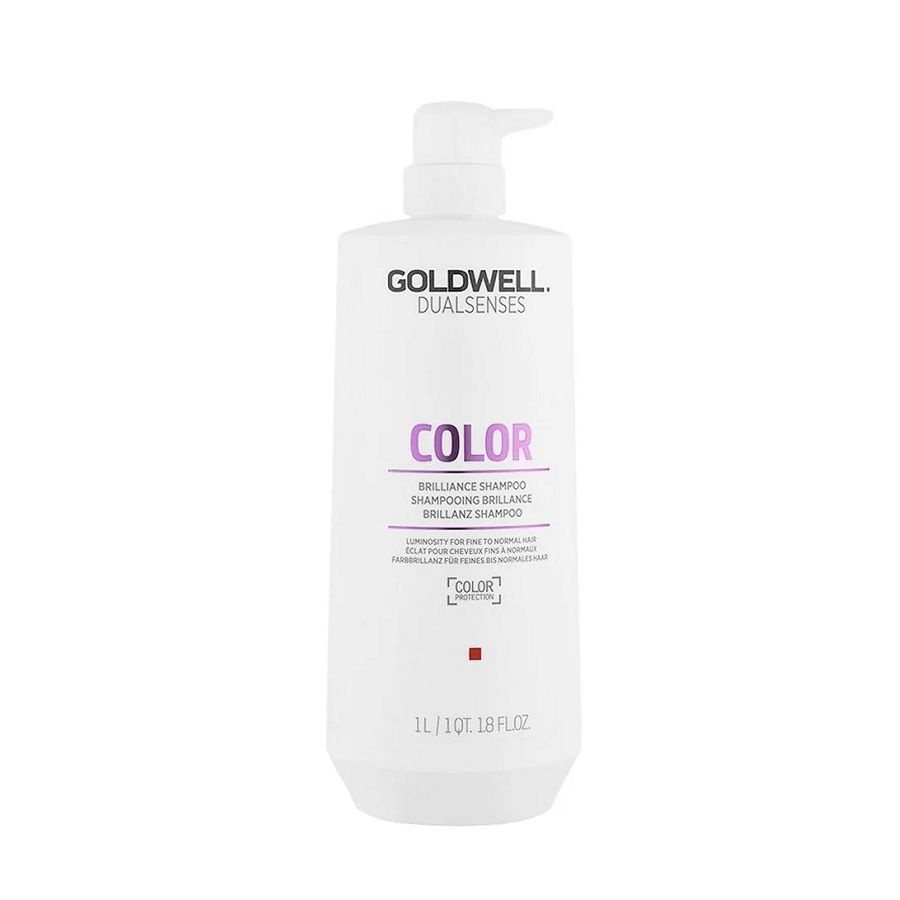 Goldwell Dualsenses Color Brilliance Shampoo - Шампунь для блеска окрашенных волос 1000 мл  #1