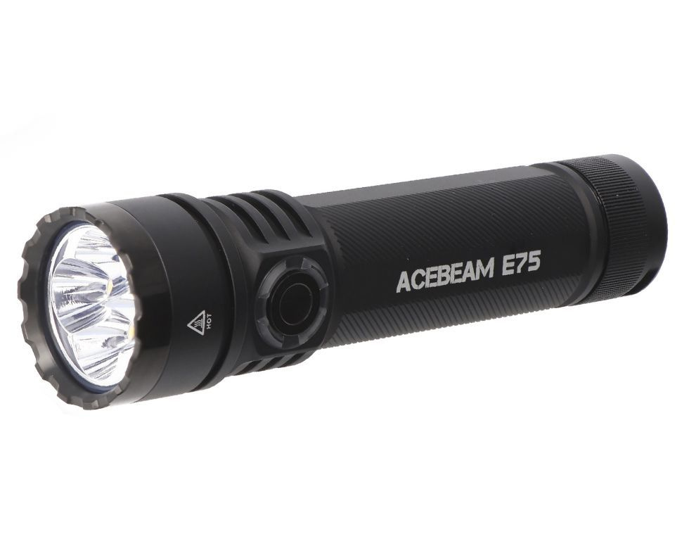 Фонарь Acebeam E75 (Cool white), 21700, 260 метров, 4500 люмен (Комплект) #1