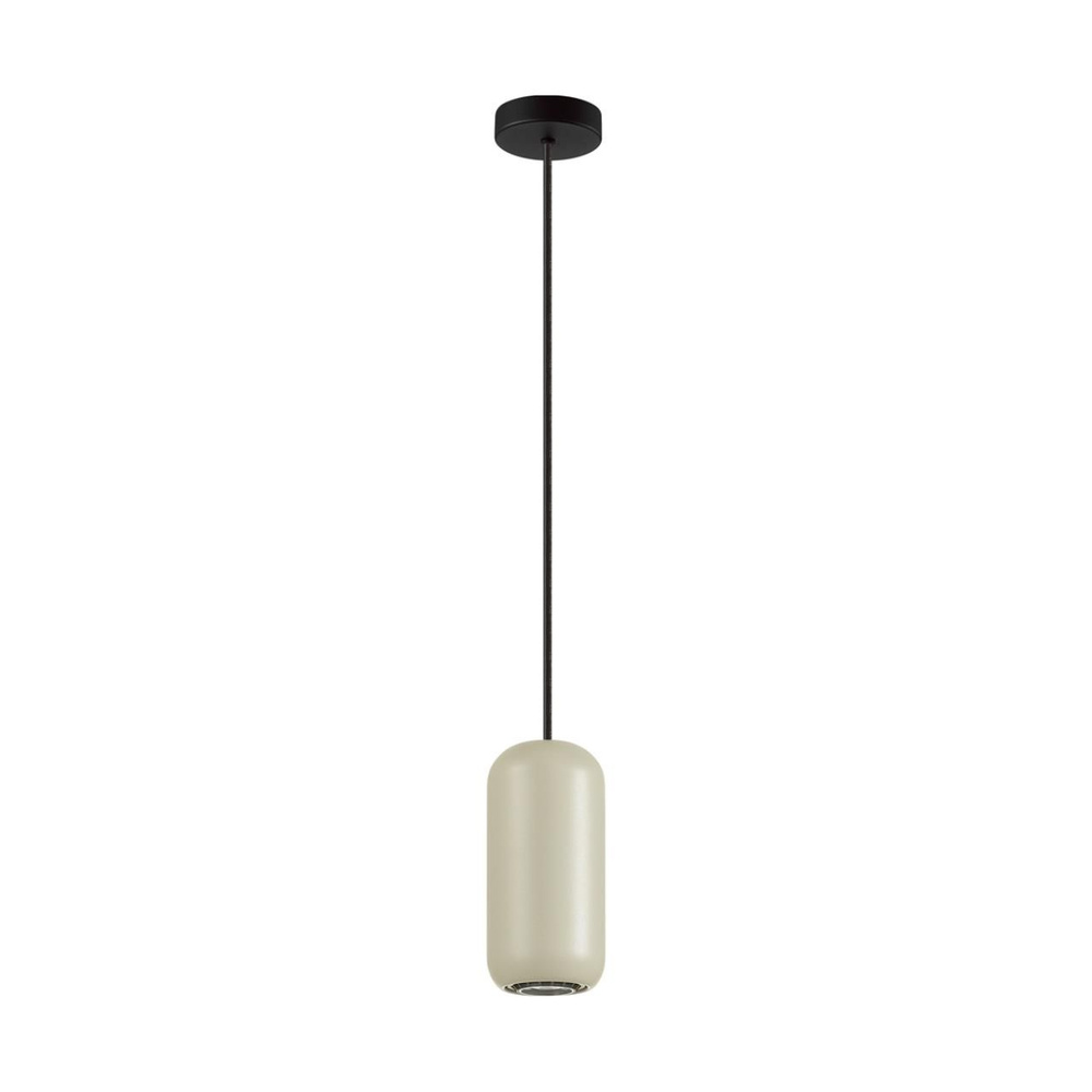 5060/1G PENDANT ODL24 313 цвет слонов.кости/черный/металл Подвес GU10 LED 4W COCOON  #1