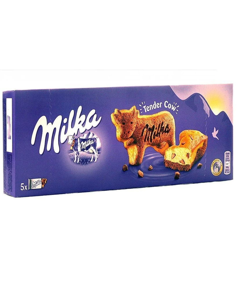 Бисквит Milka Tender Cow 140гр #1