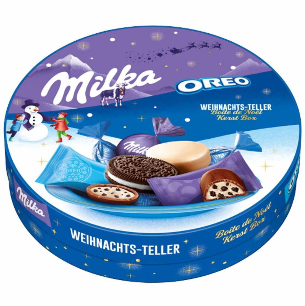 Набор Шоколадных конфет Milka and Oreo, 198гр #1