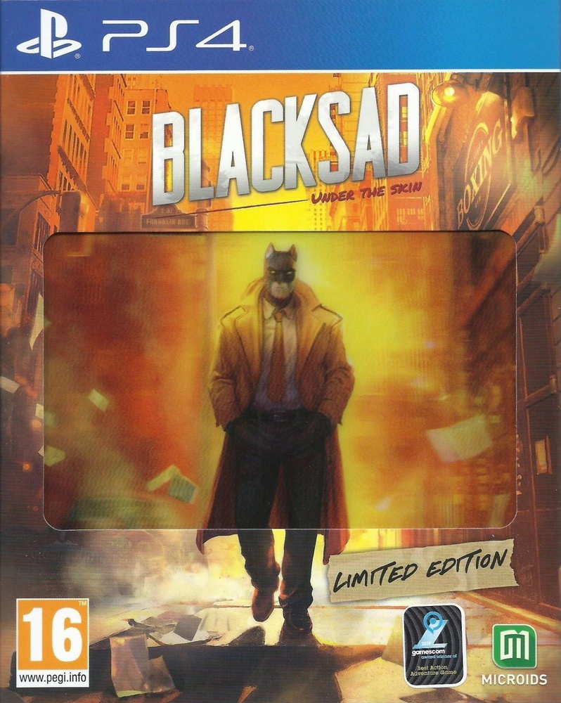 Игра Blacksad: Under The Skin - Limited Edition для PS4 #1