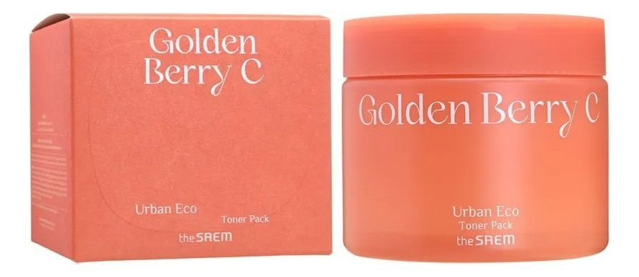 The Saem Golden Berry C VEGAN Тонер-Пады пропитанные экстрактом физалиса Urban Eco Toner Pack  #1