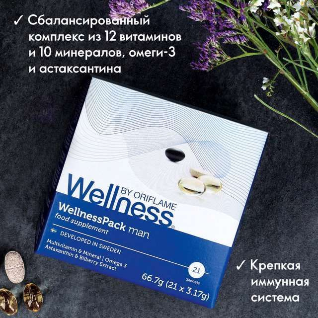 Wellness Pack для мужчин от Oriflame #1