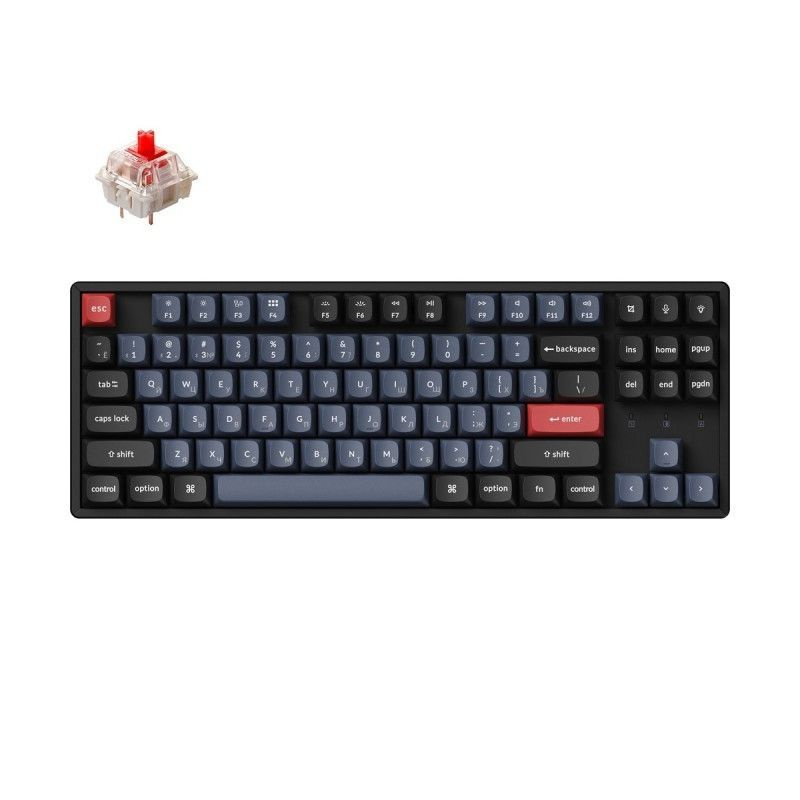 Игровая клавиатура Keychron K8 Pro Gateron G Pro Red switch (K8P-J1) #1