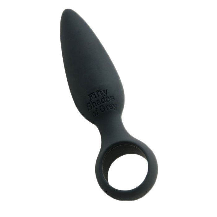 Чёрная анальная пробка Butt Plug - 10,8 см. Fifty Shades of Grey FS-40172 #1