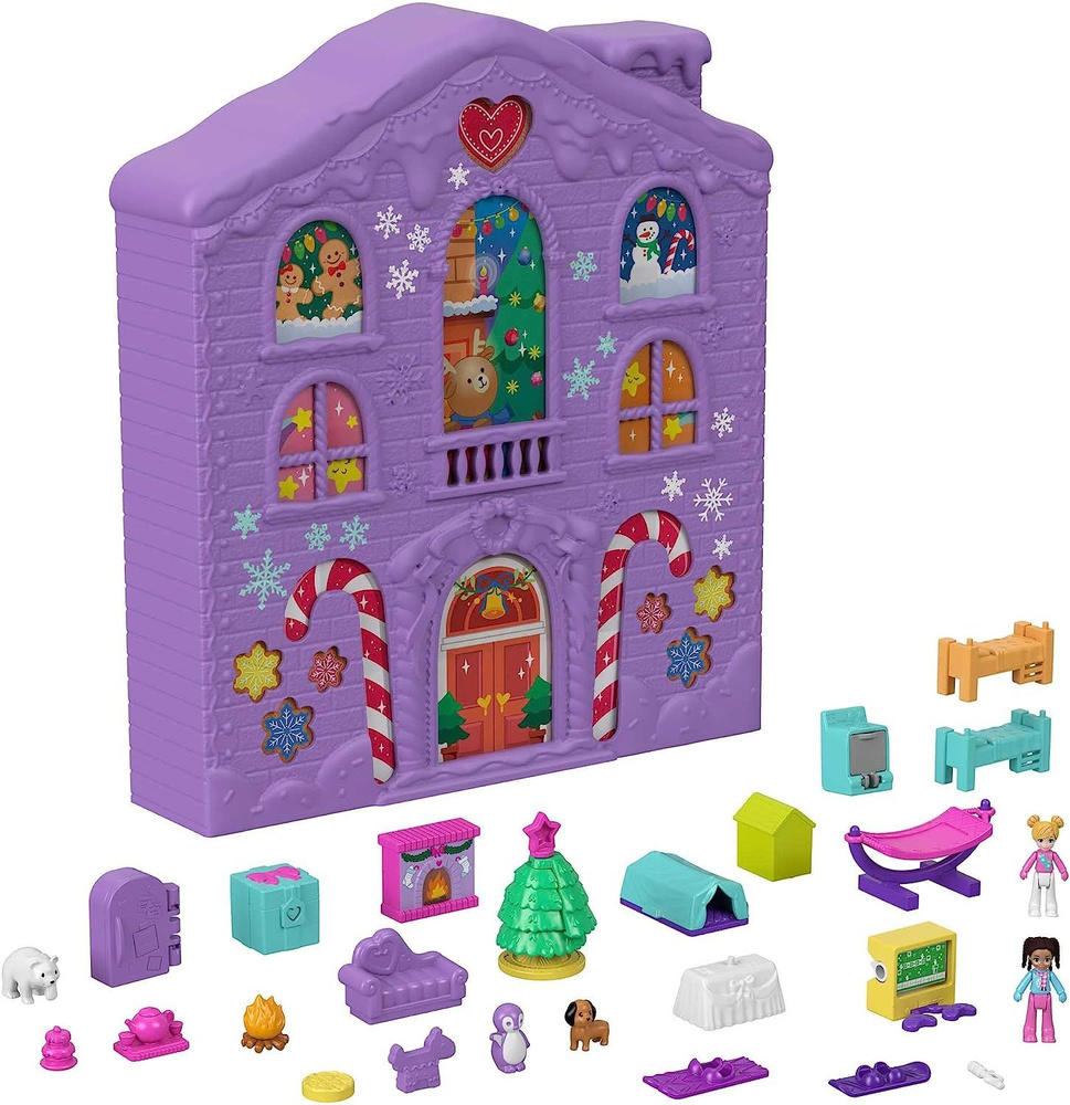 Адвент календарь Полли Покет Polly Pocket Advent Calendar купить