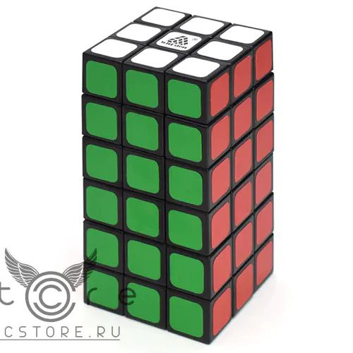 Кубик рубика / 3x3x6 Cuboid Черный / Игра головоломка #1