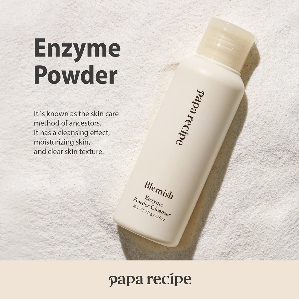 Деликатная энзимная пудра Papa Recipe Blemish Enzyme Powder Wash Cleanser #1