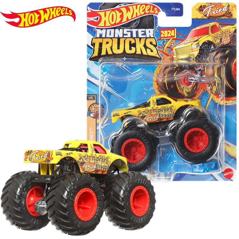 Машинка Mattel Hot Wheels Monster Trucks Монстр трак 2024 FYJ44 All Fired Up #1