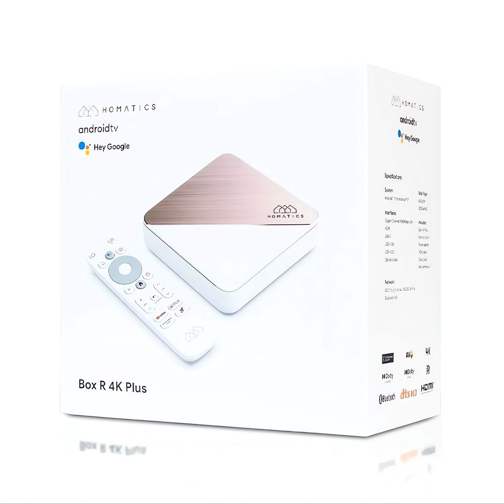 Медиаплеер Homatics Box R 4K Plus, белый купить по низкой цене с ...