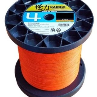 Шнур SHIMANO KAIRIKI 4 HI-VIS ORANGE #1