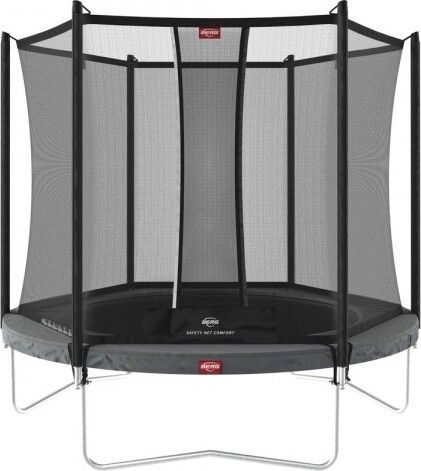 Батут BERG Favorit Regular 330 Grey + Safety Net Comfort #1