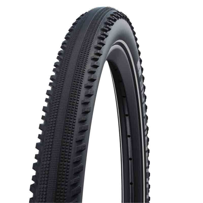 Покрышка 29x2.0 Schwalbe Hurricane Wire Perf. DD-GreenGuard-5 885гр 11159184 Black+Reflex #1