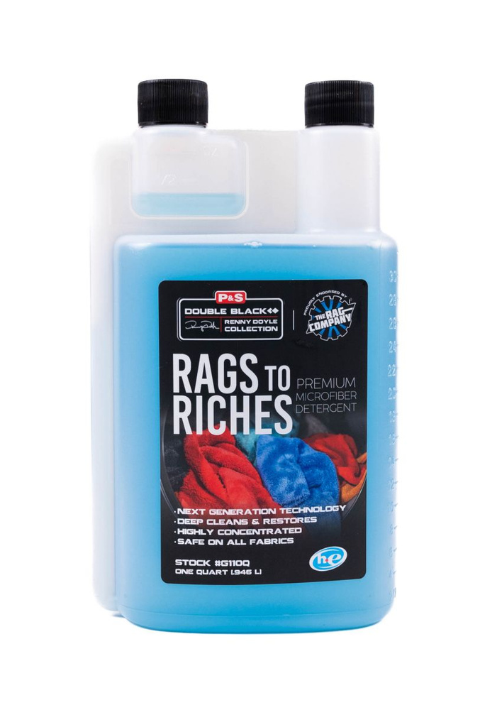P&S Шампунь для микрофибры 946 мл Rags To Riches MF Wash - Quart #1