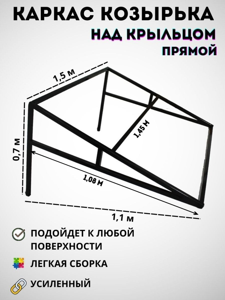 Металлические козырьки над крыльцом в частном доме: изготовление и установка своими руками