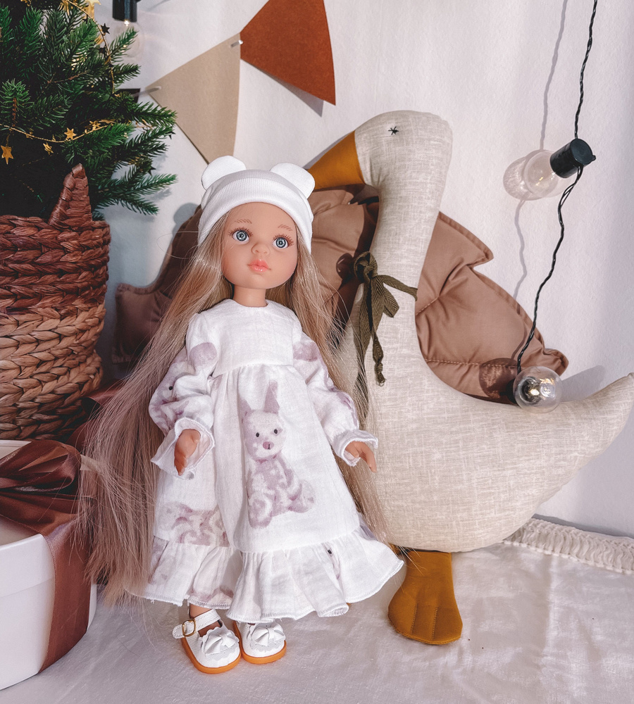 Платье ALICE (без обуви) для куклы Paola Reina 32 см( Паола Рейна )  #1