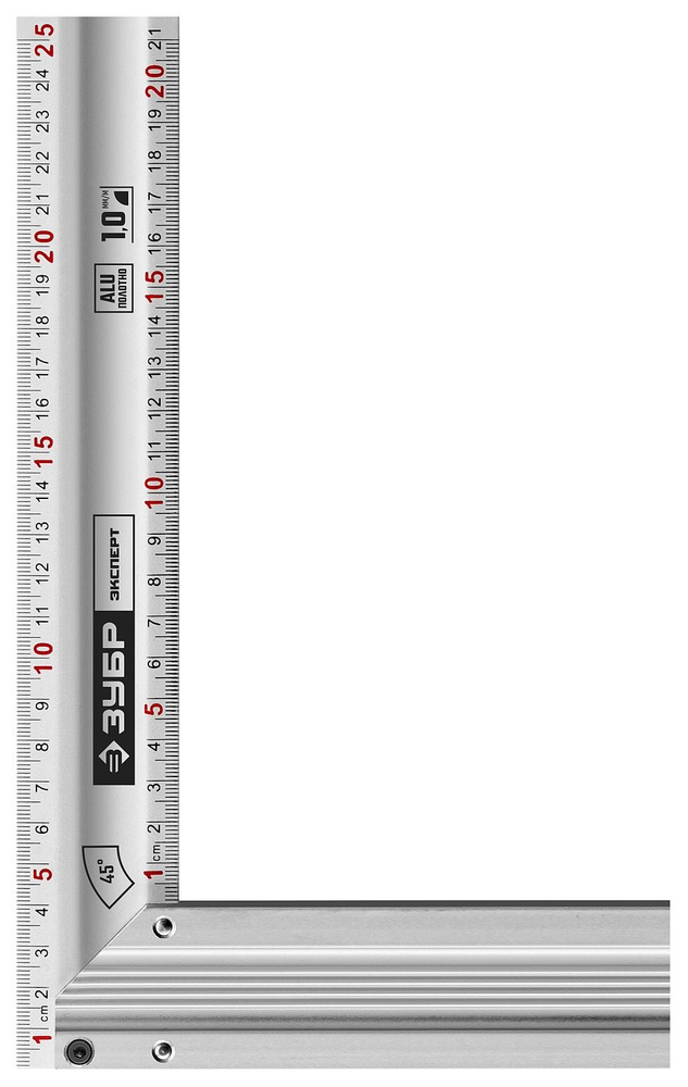 Жесткий столярный угольник, ЗУБР Профессионал 250 мм #1